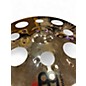 Used MEINL Used MEINL 16in Classic Custom Trash Crash Brilliant Cymbal