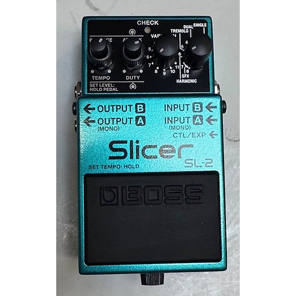 Used BOSS SL20 Slicer Twin Pedal