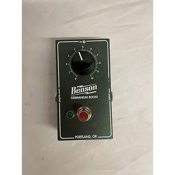 Used Benson Amps Used Benson Amps Germanium Boost Effect Pedal