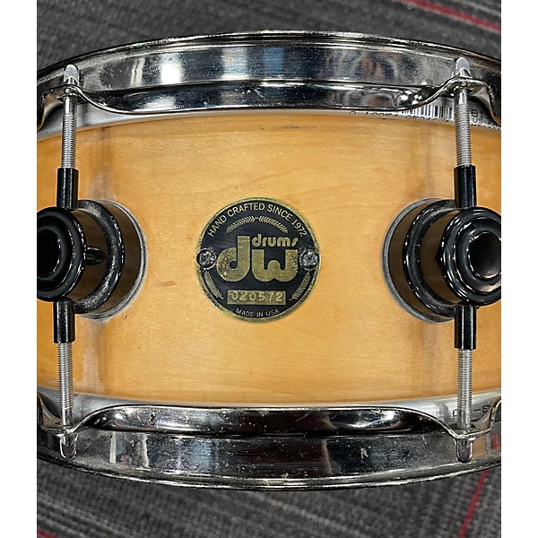 Used DW Used DW 13X5 J Craviatto Hand Crafted Drum Natural Maple