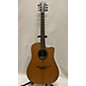 Used Lag Guitars Used Lag Guitars HyVibe Natural Acoustic Electric Guitar thumbnail