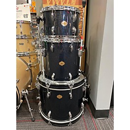 Used Craviotto Used Craviotto 3 piece DIAMOND SERIES KIT BLUE SPARKLE Drum Kit