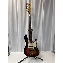 Used Fender Used Fender USA AM JAZZ BASS FRETLESS 3 Color Sunburst Electric Bass Guitar