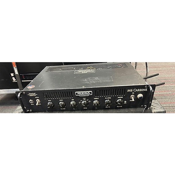 Used MESA/Boogie M6 Carbine 600W Tube Bass Amp Head