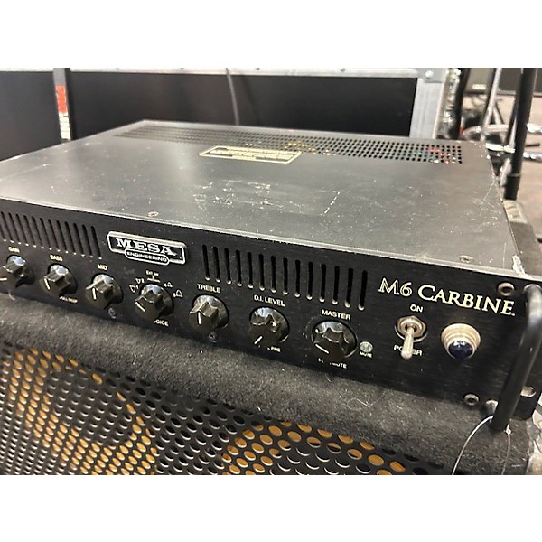 Used MESA/Boogie M6 Carbine 600W Tube Bass Amp Head