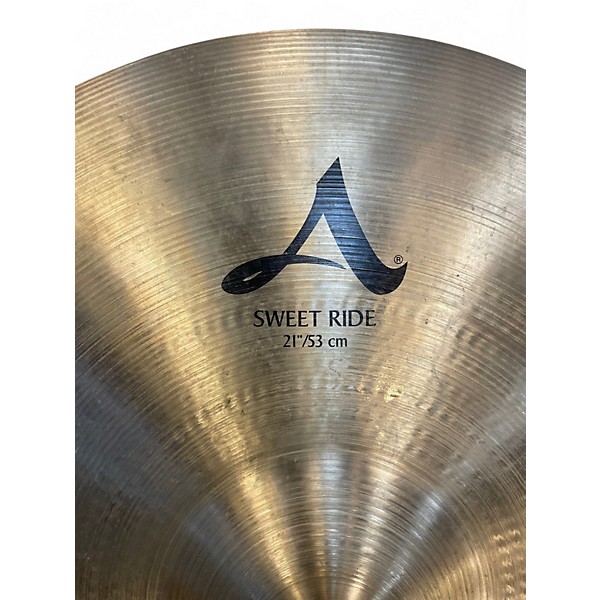 Used Zildjian Used Zildjian 21in A Series Sweet Ride Cymbal