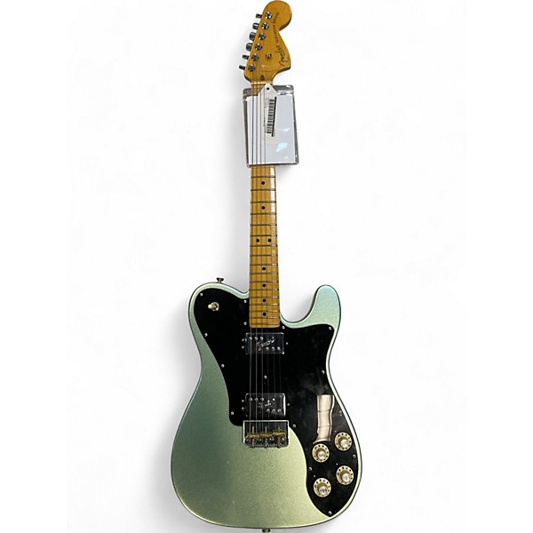 Used Fender Used Fender American Deluxe Telecaster Metallic Green Solid Body Electric Guitar