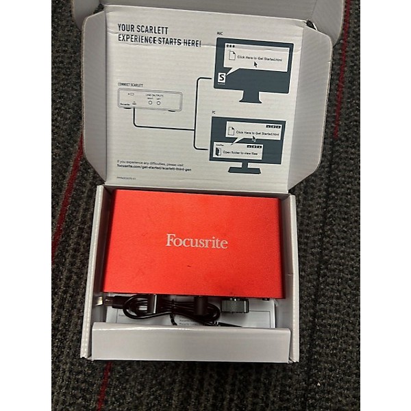 Used Focusrite Scarlett Solo Gen 3 Audio Interface