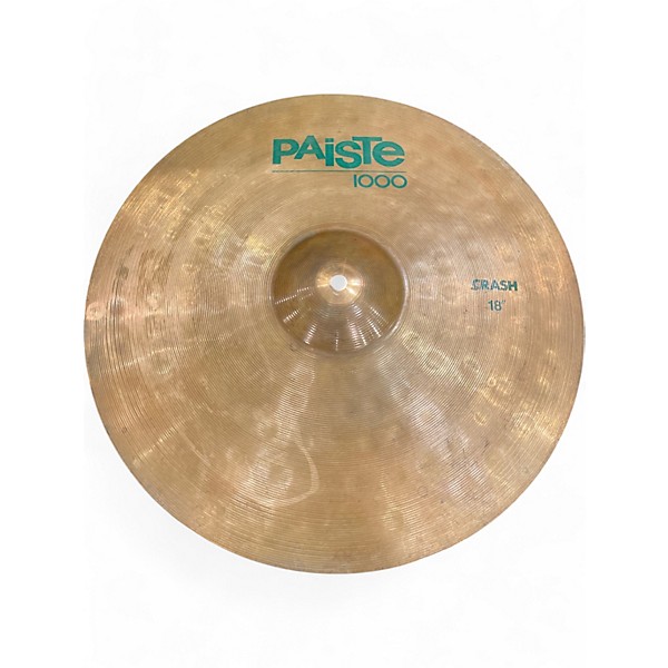 Used Paiste 18in 1000 Cymbal,Specials : American Fashion Style Bags On Sale