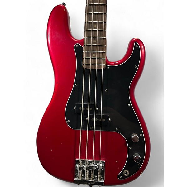 Used Fender Used Fender Nate Mendel Signature Precision Bass Red Electric Bass Guitar