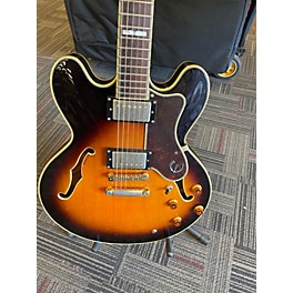 Used Epiphone Used Epiphone Sheraton II Vintage Sunburst Hollow Body Electric Guitar