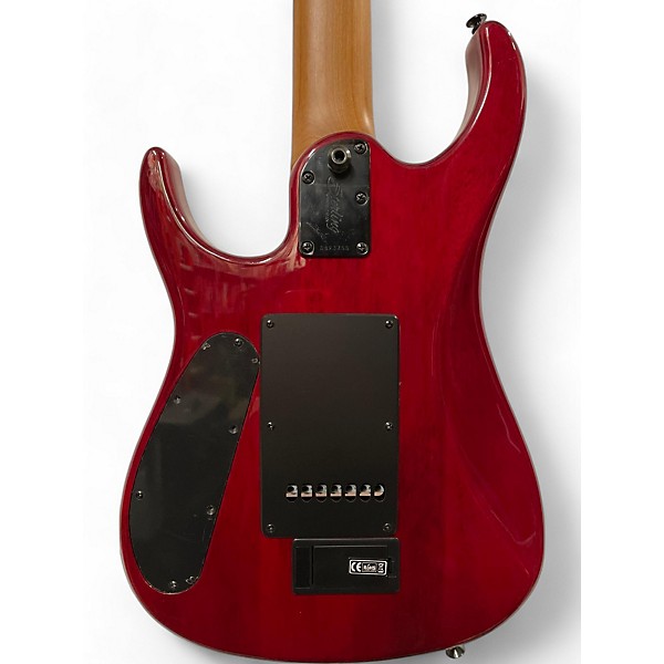 Used Sterling by Music Man JP157D Blood Orange Burst Solid Body Electric Guitar