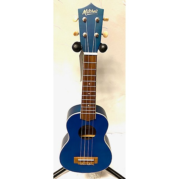 Used Mitchell Used Mitchell MU45FBL Blue Ukulele