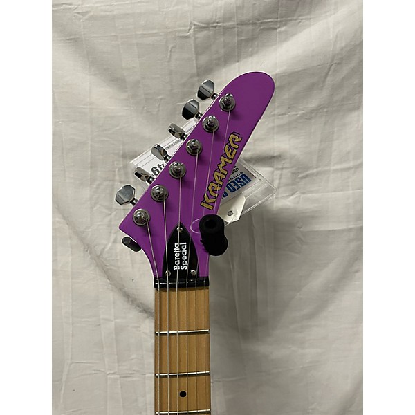 Used Kramer Used Kramer Baretta Special Purple Solid Body Electric Guitar