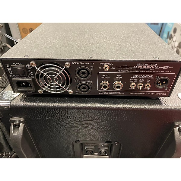 Used MESA/Boogie D-800 Bass Amp Head