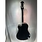 Used Epiphone Used Epiphone Dave Navarro Signature Ebony Acoustic Electric Guitar