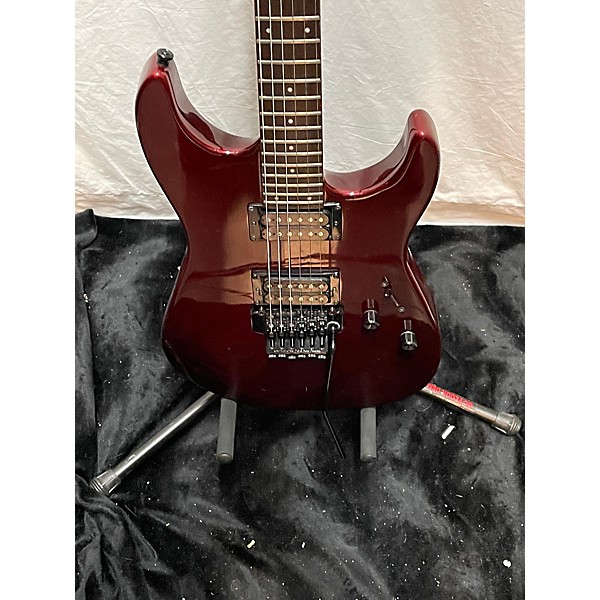 Used Squier Used Squier Stagemaster Crimson Red Trans Solid Body Electric Guitar