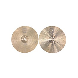 Used Paiste 14in SOUND FORMULA MEDIUM HEAVY HIHAT Pair 14 Cymbal