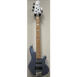 Used Lakland Used Lakland Lakland Skyline 55-02 Custom Series 5 String Ice Blue Metallic Electric Bass Guitar