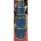 Used Ludwig Used Ludwig 5 piece Element Evolution Blue Sparkle Drum Kit thumbnail