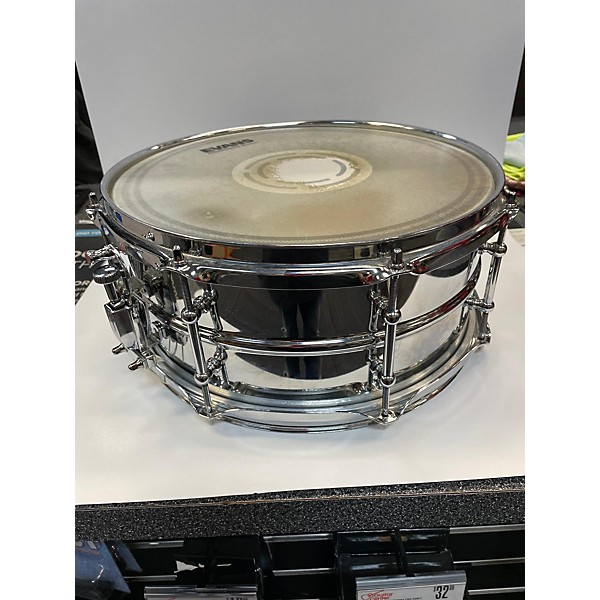 Used Ludwig Used Ludwig 13X6 Supralite Snare Drum Chrome Silver