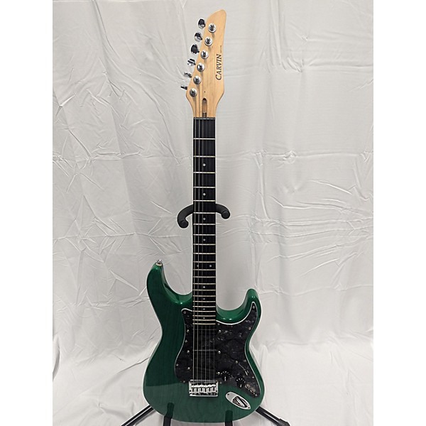 Used Used Carvin Bolt Emerald Green Solid Body Electric Guitar