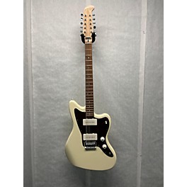 Used Squier Used Squier PARANORMAL JAZZMASTER XII Cream Solid Body Electric Guitar