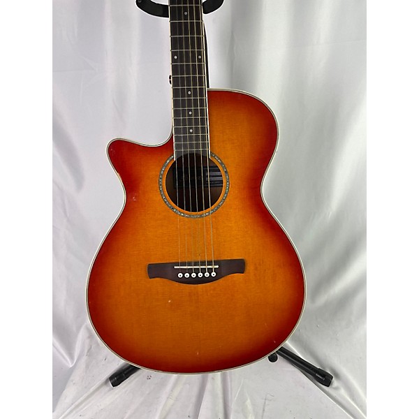 Used Ibanez Used Ibanez AEG18LH 2 Tone Sunburst Acoustic Electric Guitar