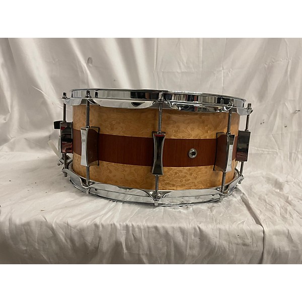 Used Pork Pie USA Used Pork Pie USA 6.5X14 8 Ply Maple Snare Drum Maple