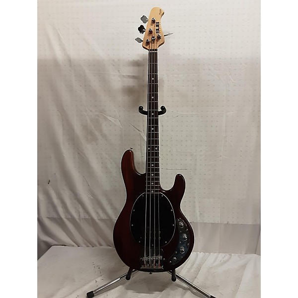 Used Sterling by Music Man Used Sterling By Music Man Sub 4 Walnut Electric Bass Guitar