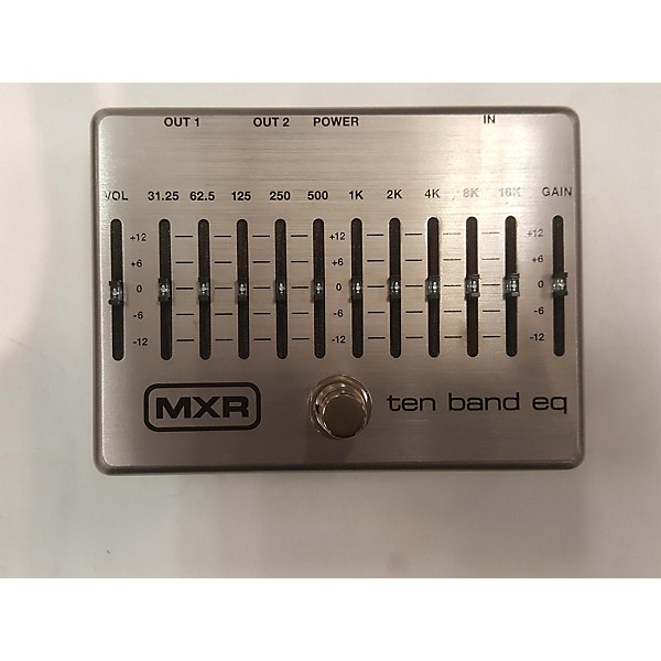 Used MXR M108S TEN BAND EQ Pedal