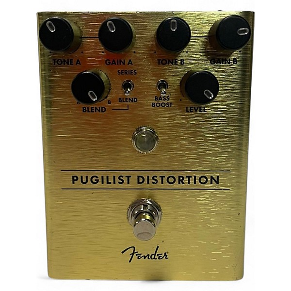 Used Fender Pugilist Distortion Effect Pedal