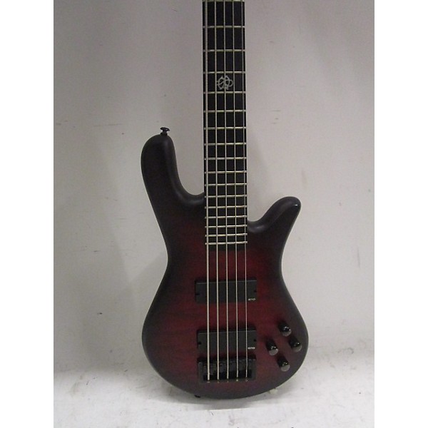 Used Spector Used Spector NS5H2 Black Cherry Electric Bass Guitar