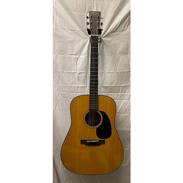 Used Martin Used Martin D18 Natural Acoustic Guitar