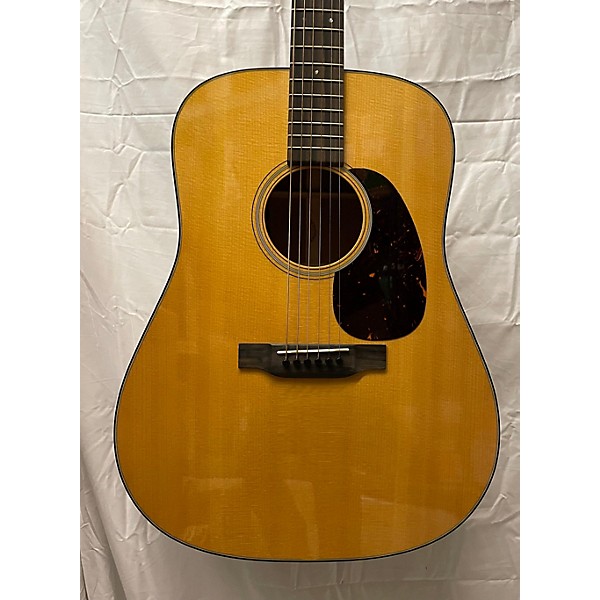 Used Martin Used Martin D18 Natural Acoustic Guitar