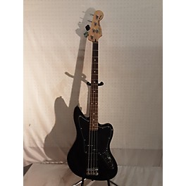 Used Squier Used Squier Jaguar Black Electric Bass Guitar