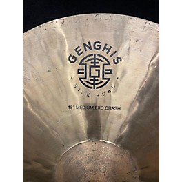 Used Stagg 18in Genghis Medium Crash Cymbal