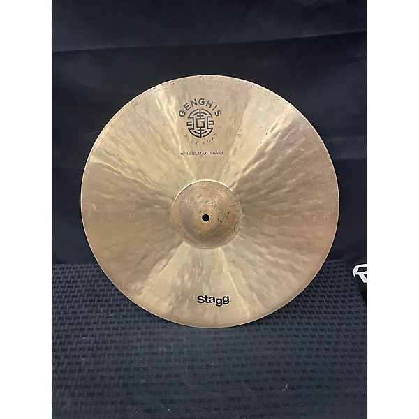 Used Stagg 18in Genghis Medium Crash Cymbal