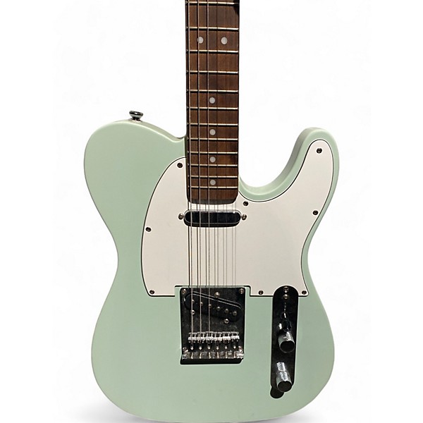 Used Squier Used Squier Bullet Telecaster Surf Green Solid Body Electric Guitar