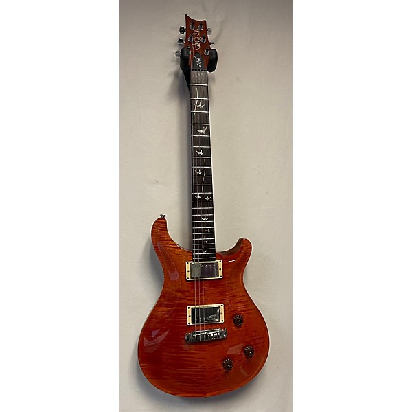 Used PRS Used 2005 PRS 20th Anniversary Custom 22 10-Top Orange Matteo Solid Body Electric Guitar