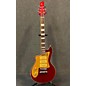 Used Hanson Used Hanson Triple P-90 Electric Maroon Solid Body Electric Guitar