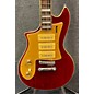 Used Hanson Used Hanson Triple P-90 Electric Maroon Solid Body Electric Guitar