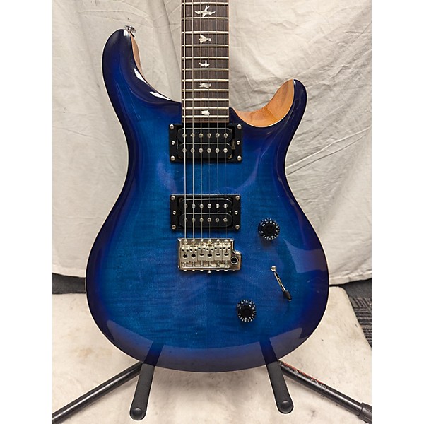 Used PRS Used PRS SE CUSTOM 24 Blue Solid Body Electric Guitar