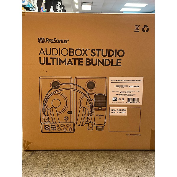 Used PreSonus Used PreSonus AUDIOBOX STUDIO ULTIMATE BUNDLE Audio Interface