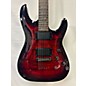 Used Schecter Guitar Research Used Schecter Guitar Research Demon 6 Crimson Red Burst Solid Body Electric Guitar