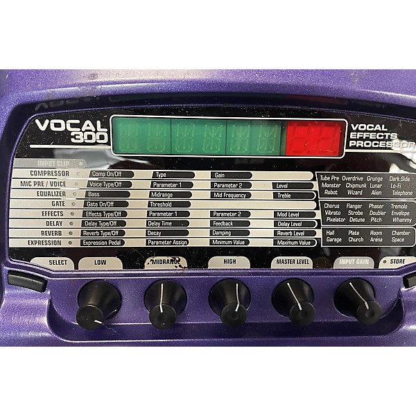 Used DigiTech VOCAL 300 Footswitch