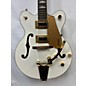 Used Gretsch Guitars Used Gretsch Guitars G5422TG Electromatic White Hollow Body Electric Guitar