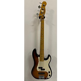 Used Fender Used 2017 Fender MODERN PLAYER PLUS PJ 3 Tone Sunburst Electric Bass Guitar