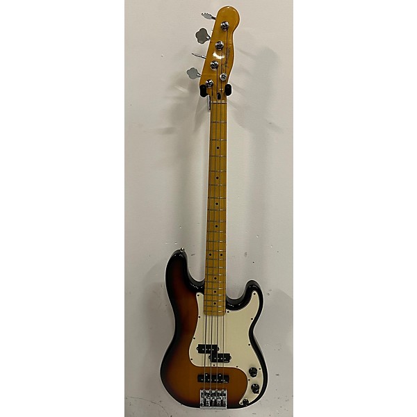 Used Fender Used 2017 Fender MODERN PLAYER PLUS PJ 3 Tone Sunburst Electric Bass Guitar