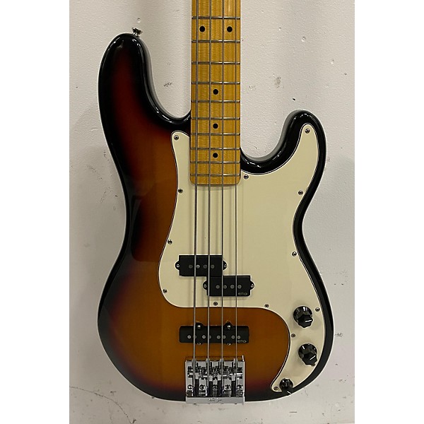 Used Fender Used 2017 Fender MODERN PLAYER PLUS PJ 3 Tone Sunburst Electric Bass Guitar